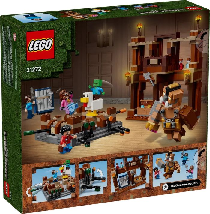 Конструктор LEGO Minecraft Бойцовський ринг в лесном имении
