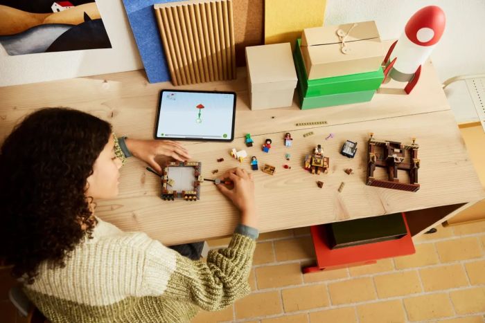 Конструктор LEGO Minecraft Бойцовський ринг в лесном имении
