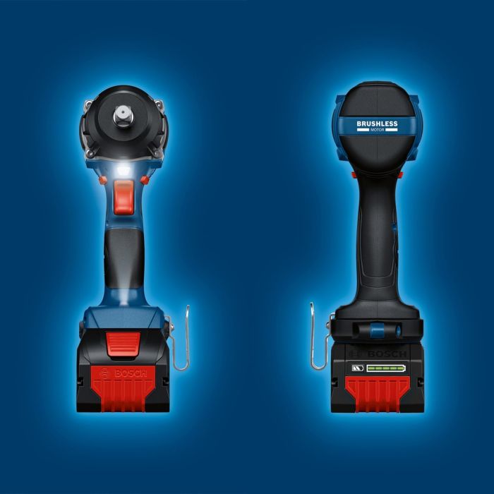 Гайковерт ударний Bosch Professional GDS 18V-750C 18В до 3000об/хв 270/380/750Нм квадрат 1/2" 1.7кг без АКБ та ЗП