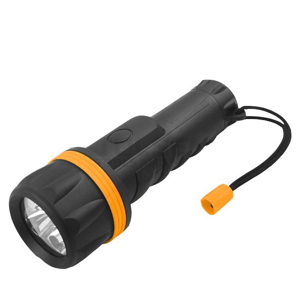 Фонарь ручной на батарейках Tolsen, AAх2, 30лм, 7LED, IP62