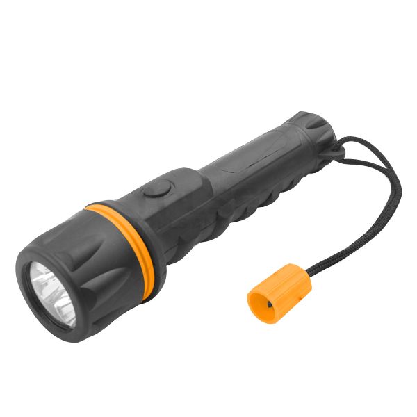 Фонарь ручной на батарейках Tolsen, AAх2, 12лм, 3LED, IP62