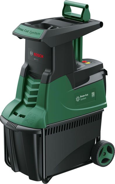 Подрібнювач садовий Bosch AXT22D 2200Вт 40об/хв 38мм 53л 31.3кг ріжуча система Turbine-Cut низькошумний