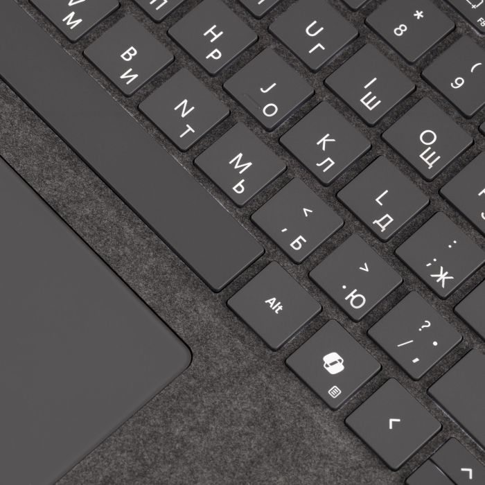 Клавіатура для планшета Surface Pro 8 - 11, Pro X зі стілусом, UKR/ENG, платинова