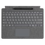 Клавіатура для планшета Surface Pro 8 - 11, Pro X зі стілусом, UKR/ENG, платинова