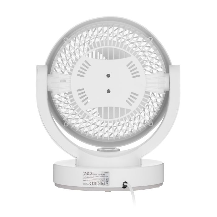 Вентилятор   настільний, 15см, 30Вт, білий ARDESTO FT-B25W