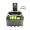 Набір акумуляторів Ryobi ONE+ RB1850X2 18В 2х5А·год