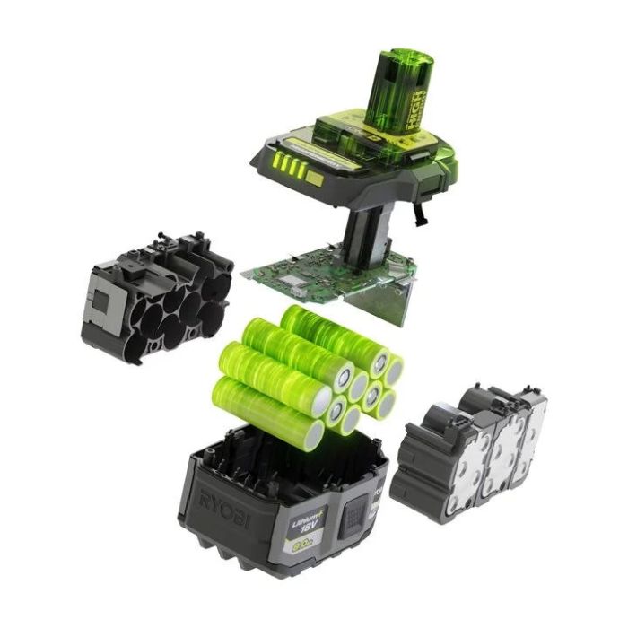 Аккумулятор Ryobi ONE+ RB1880T High Energy Lithium+ 18В 8А·ч 1.3кг