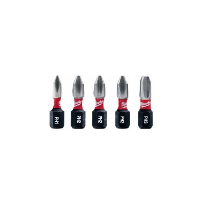 Біти Milwaukee Shockwave, набір 35шт, кейс