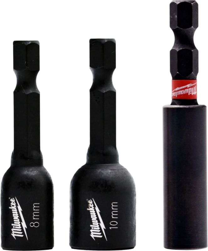 Биты Milwaukee Shockwave, набор 75шт, сталь, кейс