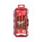 Набор сверл по металлу Milwaukee RedHEX Shockwave HSS-TiN, 10шт, 3-10мм, кейс