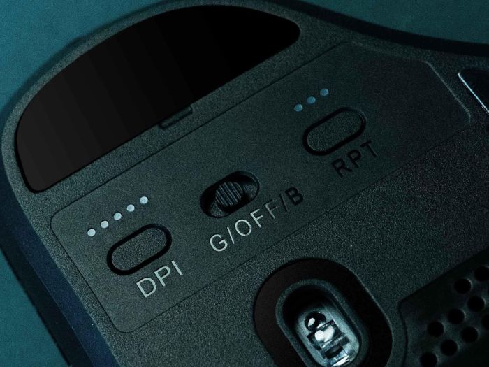 Мышь Keychron M7 BT/WL/USB-A/USB-C, чорний