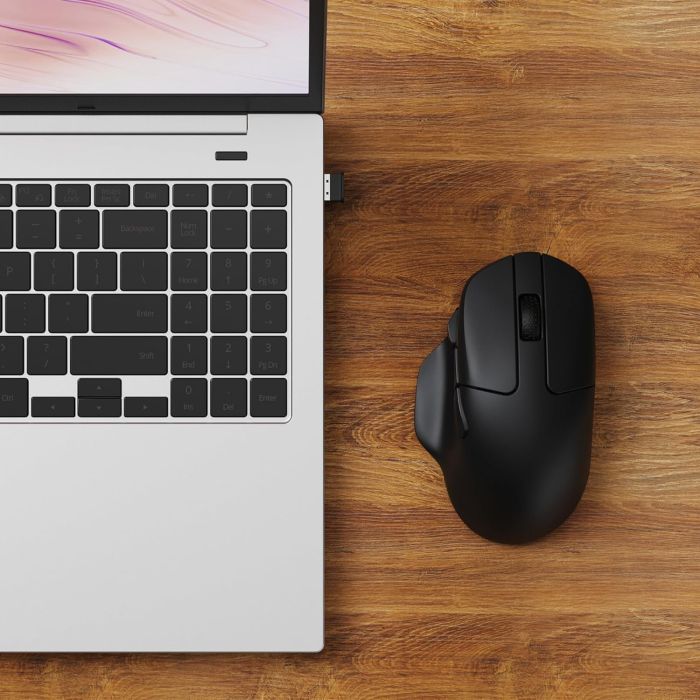 Мышь Keychron M7 BT/WL/USB-A/USB-C, чорний
