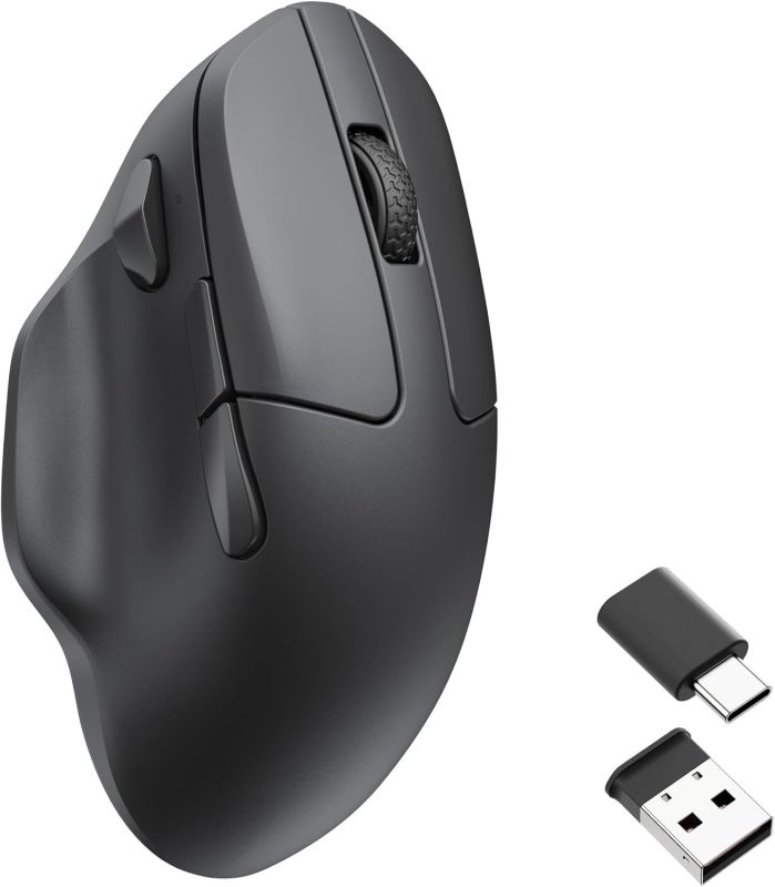 Мышь Keychron M7 BT/WL/USB-A/USB-C, чорний