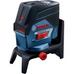 Нівелір лазерний Bosch Professional GCL2-50C+RM2+BT150 до 10м, ±0.3мм/м, 4AAx1.5В, IP54, штативі, чохол, мішеннь, 0.6кг