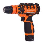 Шурупокрут-дриль акумуляторний Tekhmann TCD-12/2 DFR 12В 2х2А·год 20Нм 350·1500об/хв 1.1кг