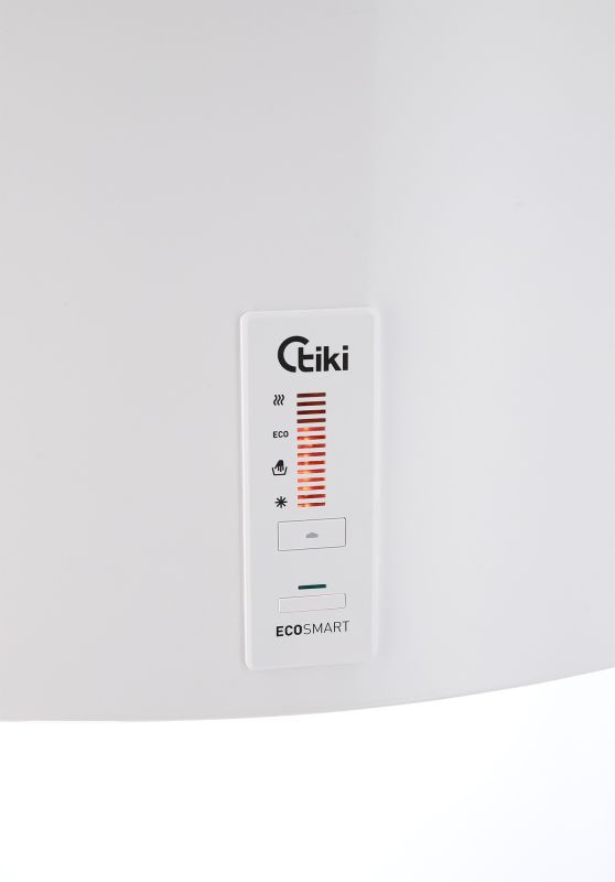 Водонагреватель TIKI SuperESD100V9 (OGBS100SMV9), 100 л, слим, сухой тэн, электр. упр-ние, EcoSmart, C, 700095