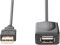 Удлинитель DIGITUS USB 2.0 Active Cable, A/M-A/F, 5м, черный