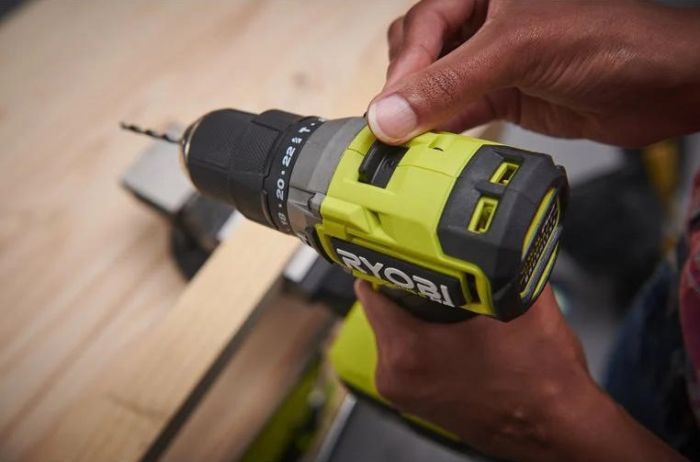 Шуруповерт-дрель аккумуляторный Ryobi ONE+ HP RPD18C1-1C20G 18В 1х2А·ч ЗУ 60Нм 450·1700об·мин 0.95кг сумка