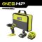 Шуруповерт-дрель аккумуляторный Ryobi ONE+ HP RPD18C1-1C20G 18В 1х2А·ч ЗУ 60Нм 450·1700об·мин 0.95кг сумка