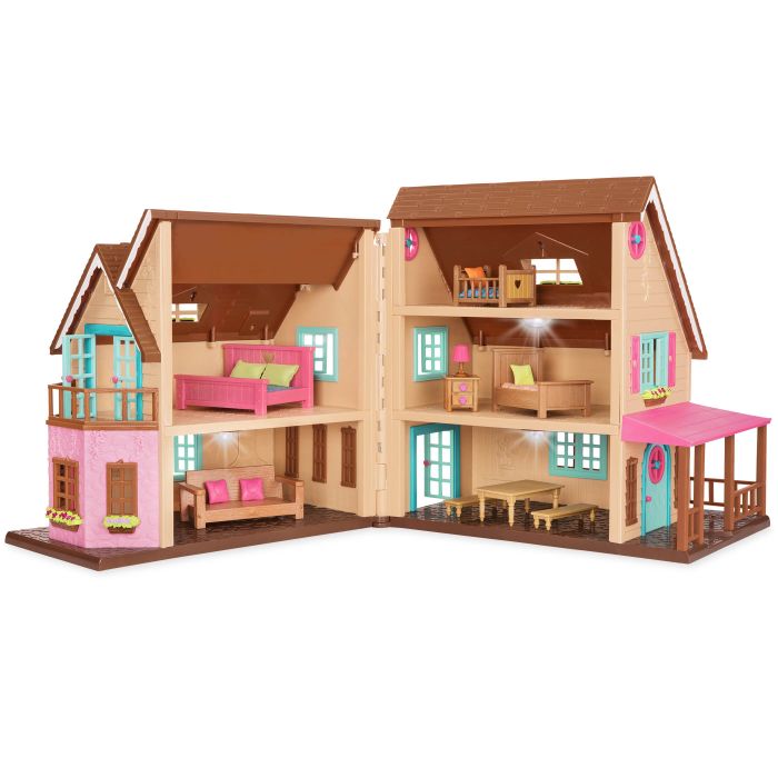 Игровой набор Li`l Woodzeez Большой коттеджный дом