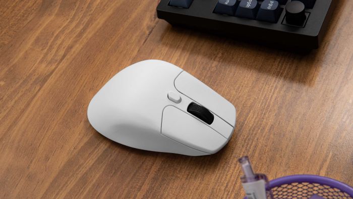 Миша Keychron M6 BT/WL/USB-A/USB-C, білий