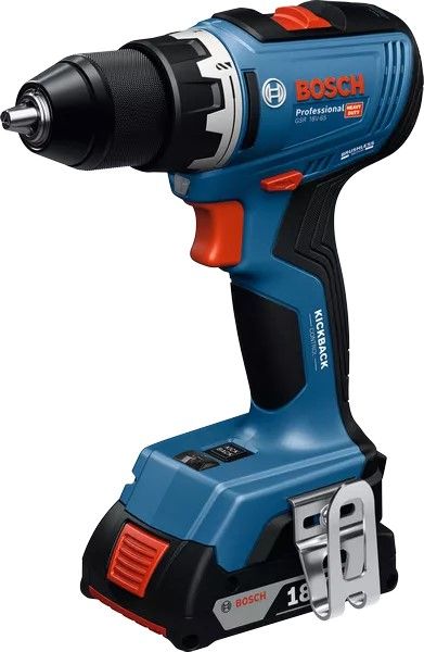 Шуруповерт-дрель аккумуляторная Bosch GSR 18V-65 18В 31·63Нм 0-550·0-2100об·мин 1.06кг
