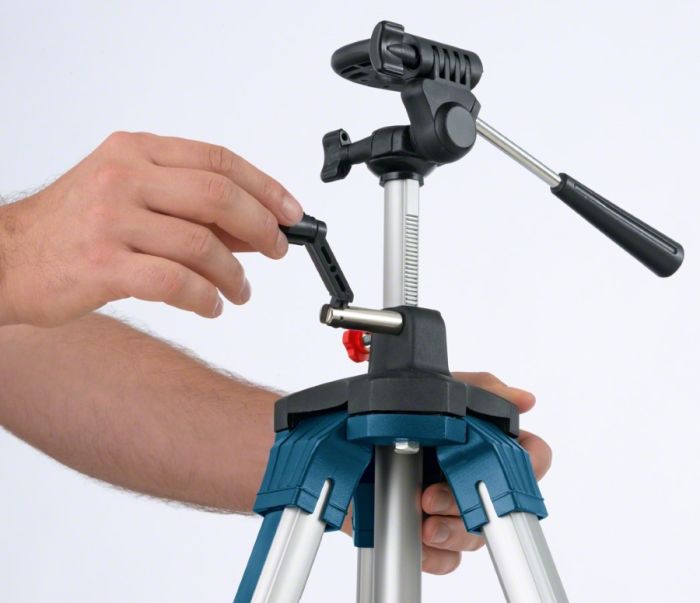 Штатив Bosch BT250 для оптических нивелиров, 1/4", 97.5-250см, 3.4 кг