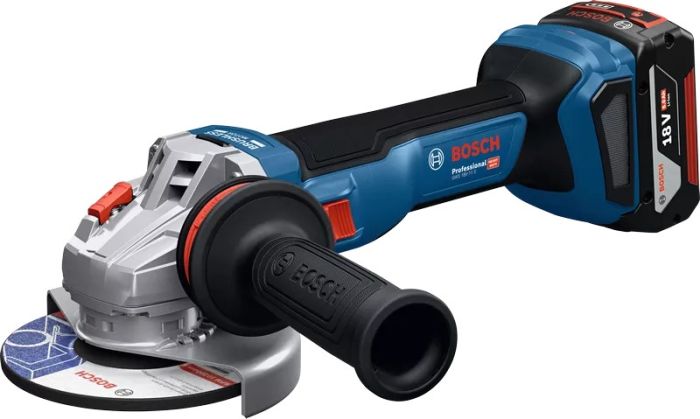 Шлифмашина угловая аккумуляторная Bosch GWS 18V-11S 125мм 18В 1x5А·час 0-9000об·мин 1.7кг кейс ЗП GAL1880CV