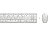 Комплект клавіатура та миша НР 650, WL, EN/UK, білий