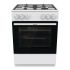 Плита Gorenje газова, 72л, 60x60см, чавун, білий
