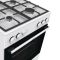 Плита Gorenje газовая, 72л, 60x60см, чугун, белый