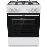Плита Gorenje комбінована, 71л, 60x60см, чавун, білий