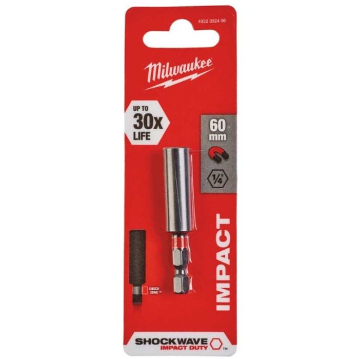 Держатель магнитный универсальный Milwaukee, 1/4 60мм