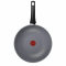 Сковорода ВОК Tefal Hard Stone,28см, алюміній, бакеліт, сірий