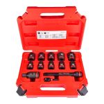 Набор торцевых головок Milwaukee, 1/2", 13шт, 10-24мм, кейс