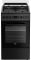 Плита Beko комби, 60л, 50x60см, дисплей, конвекция, чугун, черный