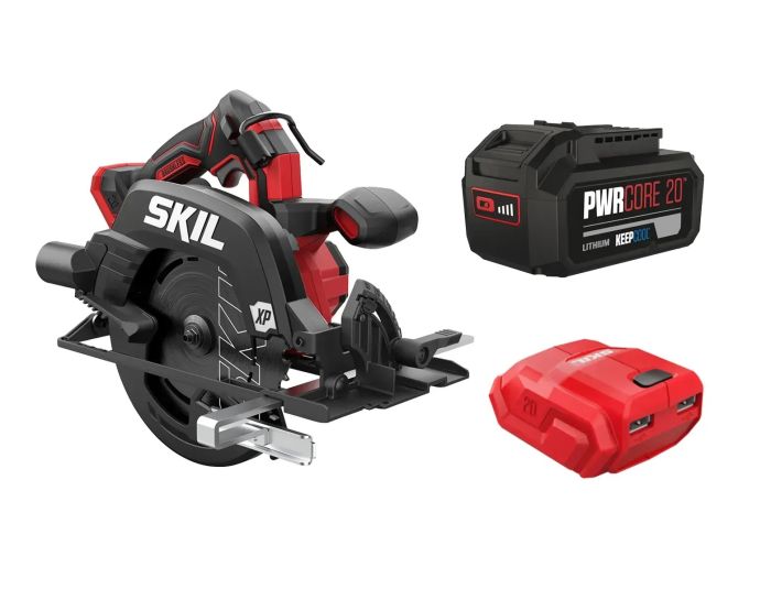 Пила дисковая аккумуляторная SKIL 3571 CA XP 20В 1х5А·час 184мм 2.95кг