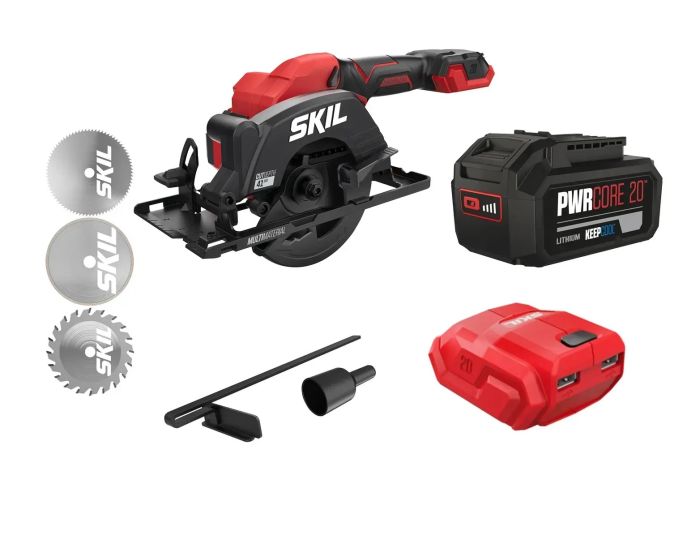 Пила дисковая аккумуляторная SKIL 3540 CA Compact 20В 1х5А·час 120мм 1.8кг