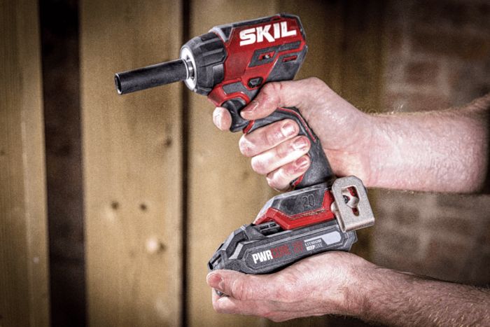 Гайковерт ударный SKIL 3265 CA Compact 20В 1х5А·час до 2850об·мин 250Нм 0.9кг