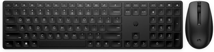 Комплект клавіатура та миша HP 650, WL, EN/UK, чорний