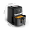 Мультипечь Tefal Easy Fry Silence Vision, 1670Вт, чаша-5л, сенсорное управл., с окошком, пластик, черный
