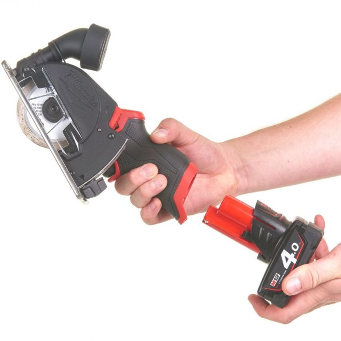 Шліфмашина кутова акумуляторна Milwaukee M12 FCOT 76мм 12В 1кг