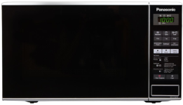 Микроволновая печь Panasonic, 20л, 800Вт, гриль, дисплей, нерж