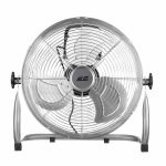 Вентилятор підлоговий 2E PowerWind 35C професійний, 35см, 65Вт, кнопки, двигун мідь 100%, срібний