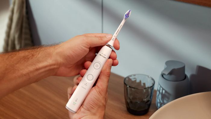 Щетка зубная электр. Philips Sonicare 6100 Series, 62т. колеб/мин, насадок-1, футляр, белый