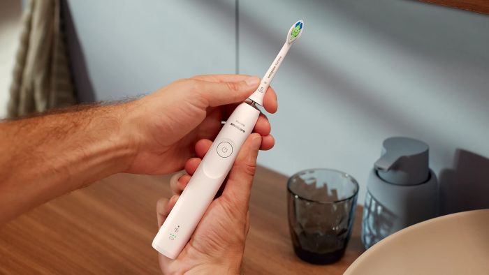 Щетка зубная электр. Philips Sonicare 5300 Series, 62т. колеб/мин, насадок-1, футляр, белый