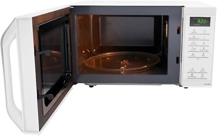Микроволновая печь Panasonic, 25л, 800Вт, дисплей, откр. ручкой, белый