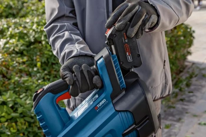 Воздуховод садовый аккумуляторный Bosch AdvancedLeafBlower 18В-750 198 км/ч 2.8кг без АКБ и ЗП