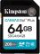 Карта памяти Kingston SD   64GB C10 UHS-I U3 V30 R200MB/s