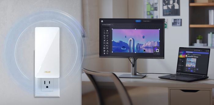Розширювач покриття WiFi ASUS RP-BE58 AX3000 1xGE LAN, MESH